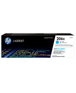 Buy HP 206X High Yield Cyan Original LaserJet Toner Cartridge W2111X for HP Color LaserJet Pro M255 Printer