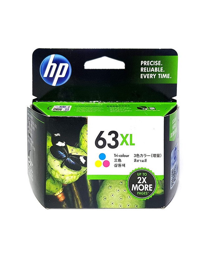 Buy HP 63XL High Yield Tri-Colour Ink Cartridge F6U63AA for Deskjet 1110, 2130, 3632, 4654, 5220