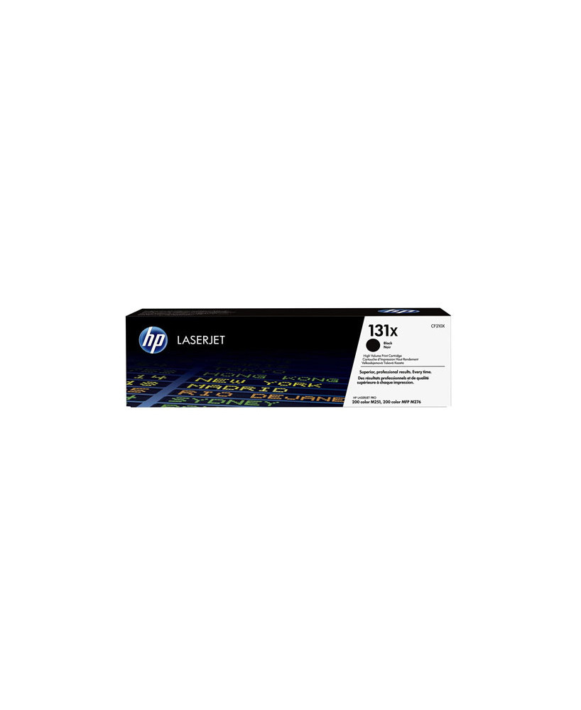 Buy HP 131X High Yield Black Original LaserJet Toner Cartridge CF210X for LaserJet Pro 200 M25, MFP M276