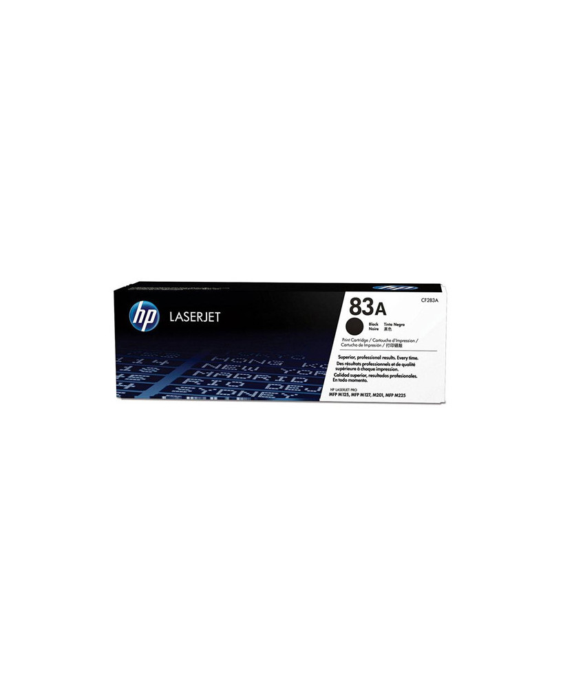 Buy HP 83A Black Original LaserJet Toner Cartridge CF283A for LaserJet Pro M201/M125/M127/M225 Series Printers