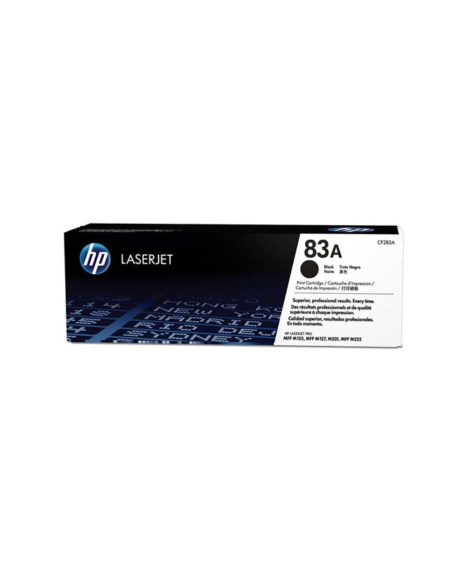 Buy HP 83A Black Original LaserJet Toner Cartridge CF283A for LaserJet Pro M201/M125/M127/M225 Series Printers