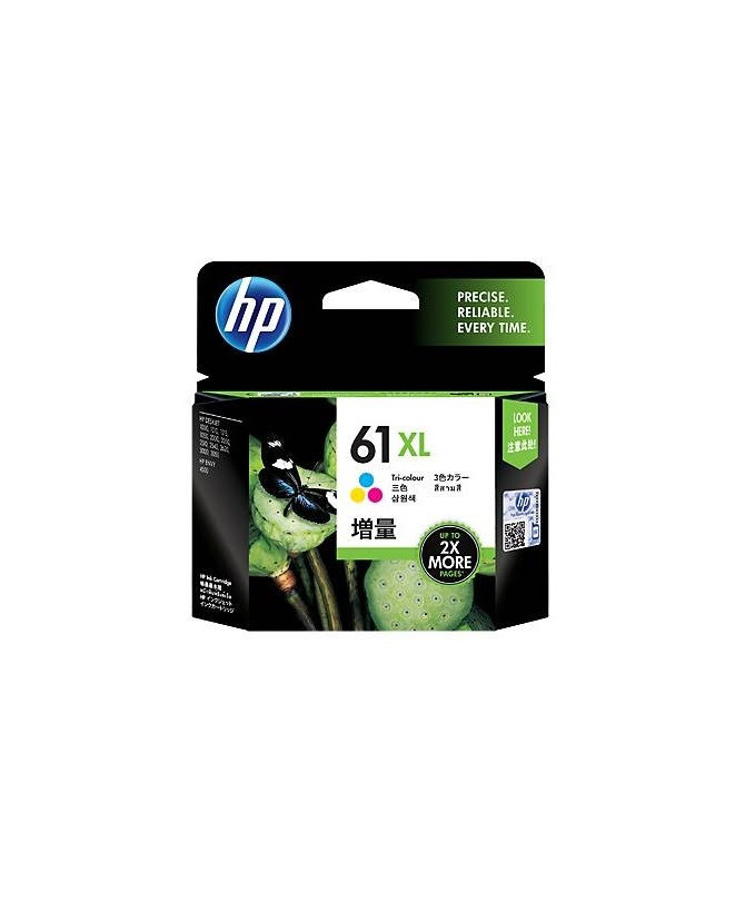 Buy HP 61XL High Yield Tri-Colour Ink Cartridge CH564WA for Deskjet 1000 J110, Ink Advantage 1515, Officejet 2620 Printer