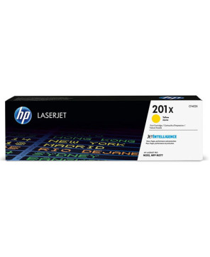 Buy HP 201X High Yield Yellow Original LaserJet Toner Cartridge CF402X for LaserJet Pro M252dn, MFP M274n, MFP M277c6