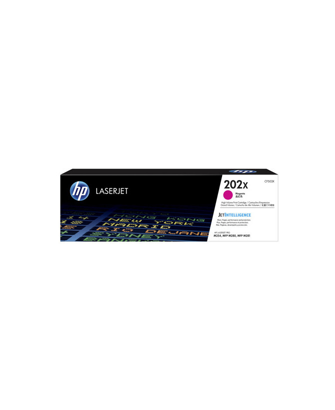 Buy HP 202X Magenta High Yield Original LaserJet Toner Cartridge CF503X for M254/M280/M281 Series Printers