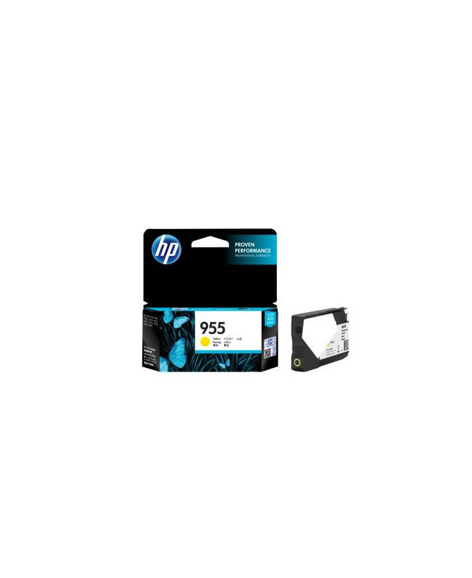 Buy HP 955 Yellow Original Ink Cartridge L0S57AA for Officejet 8702, Officejet Pro 7720, 7730 Wide Format Printers