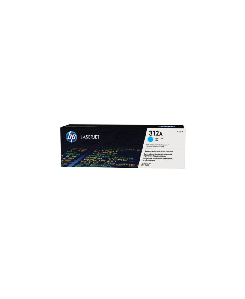 Buy HP 312A Cyan Original LaserJet Toner Cartridge CF381A for HP Color LaserJet Pro MFP M476dn Printer