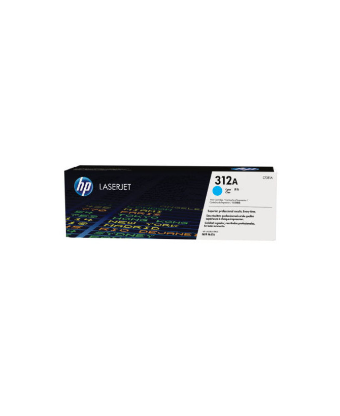 Buy HP 312A Cyan Original LaserJet Toner Cartridge CF381A for HP Color LaserJet Pro MFP M476dn Printer