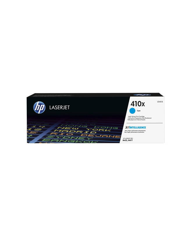 Buy HP 410X Cyan High Yield Original LaserJet Toner Cartridge CF411X for M377, M477, M452 Printers