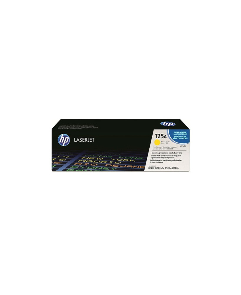 Buy HP 125A Yellow LaserJet Toner Cartridge CB542A for HP Color LaserJet CM1312 MFP, CM1312nfi MFP