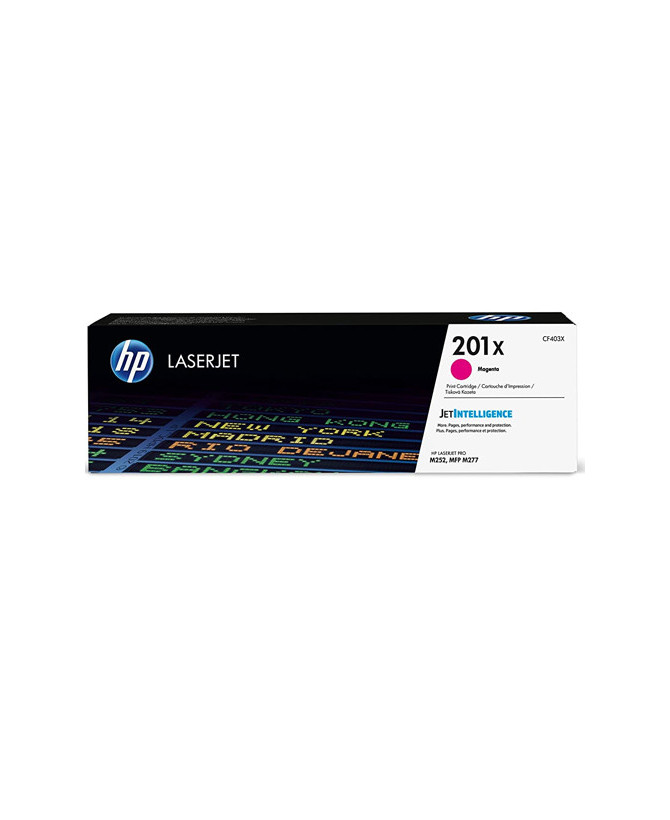 Buy HP 201X Magenta High Yield Original LaserJet Toner Cartridge CF403X for Color LaserJet Pro M252, M274 & M277 Series Printers