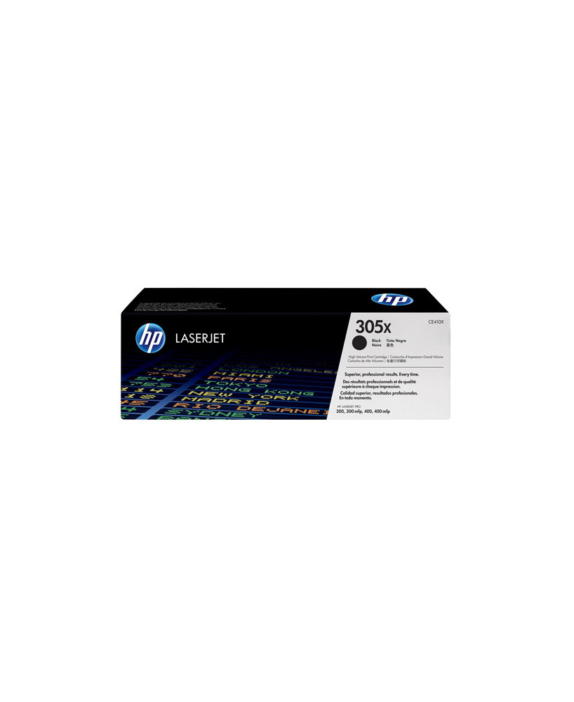 Buy HP 305X Black High Yield LaserJet Toner Cartridge CE410X for LaserJet Pro 300 M351a, 400 M451dn