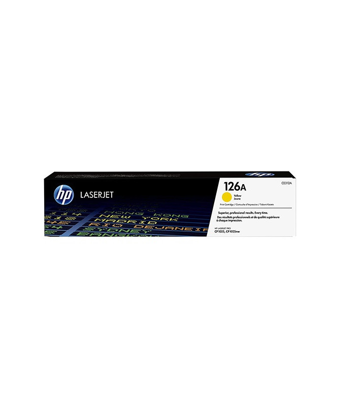 Buy HP 126A Yellow Original LaserJet Toner Cartridge CE312A for LaserJet Pro CP1025, CP1025nw; LaserJet Pro MFP M175a Printer