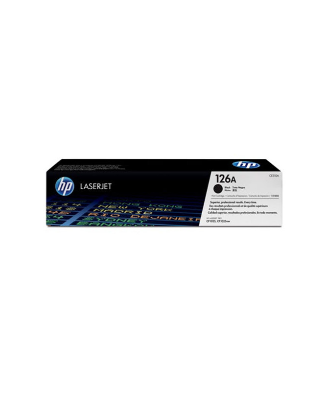 Buy HP 126A Black Original LaserJet Toner Cartridge CE310A for HP Color LaserJet Pro CP1025 Printer