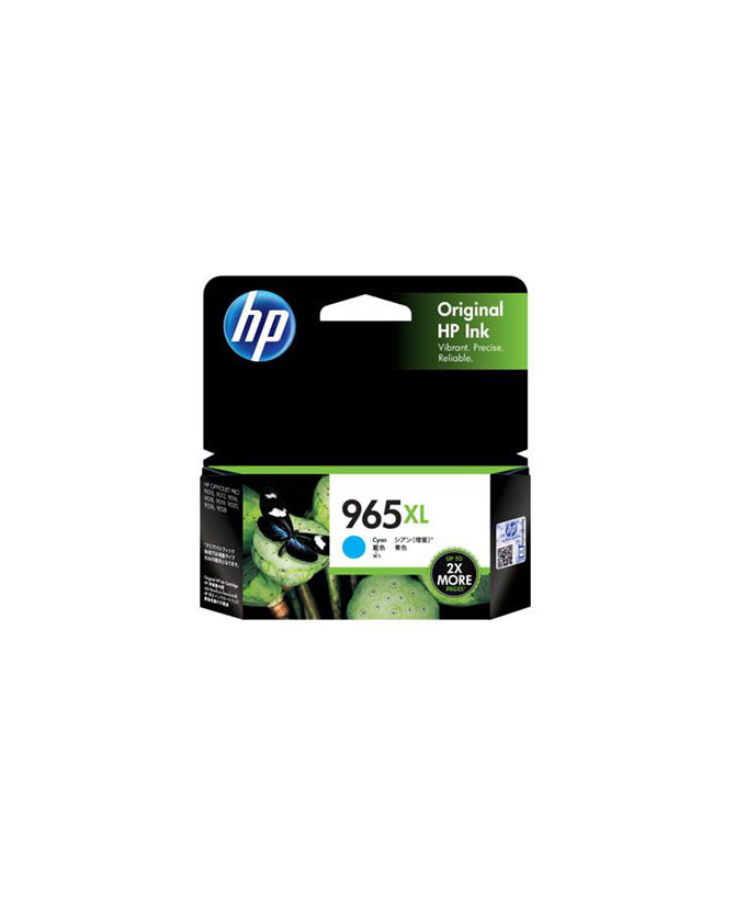 Buy HP 965XL Cyan High Yield Cartridge 3JA81AA, up to 1.6K Pages for Officejet Pro 9010, 9012, 9013