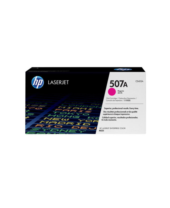 Buy HP 507A Magenta Original LaserJet Toner Cartridge CE403A for HP LaserJet Enterprise 500 M551dn Printer