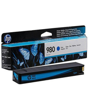 Buy HP 980 Cyan Original Ink Cartridge D8J07A for Officejet Enterprise Color MFP X585dn, MFP X585f, X555dn