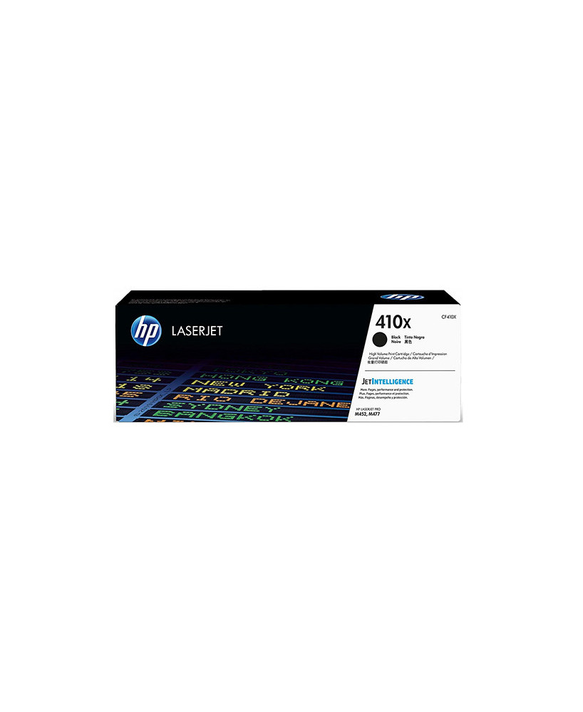 Buy HP 410X Black High Yield LaserJet Toner Cartridge CF410X, up to 6.5K Pages for M377, M477, M452 Printers