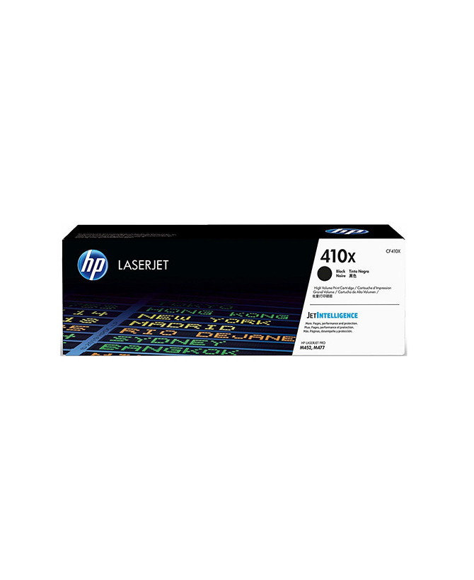 Buy HP 410X Black High Yield LaserJet Toner Cartridge CF410X, up to 6.5K Pages for M377, M477, M452 Printers