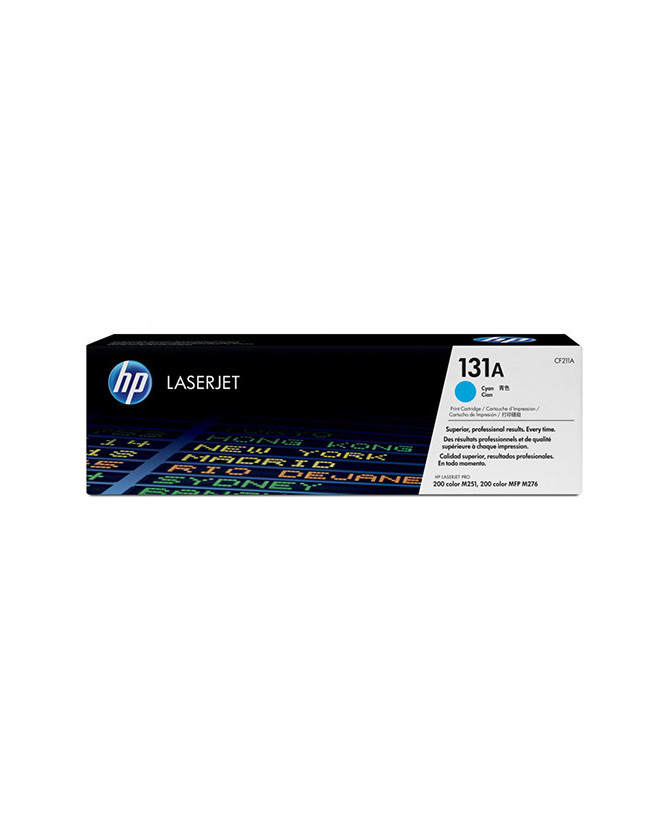 Buy HP 131A Cyan Original LaserJet Toner Cartridge CF211A, up to 1,800 Pages for LaserJet Pro 200 M251 and M276 Series Printers