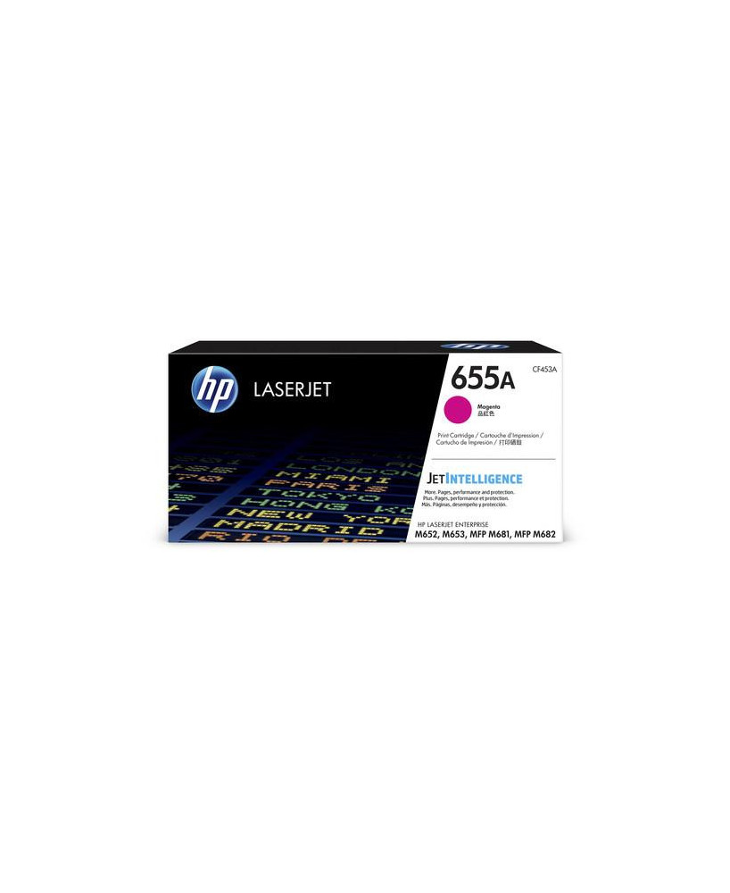 Buy HP 655A Magenta Toner Cartridge CF453A, up to 10.5K Pages for Color LaserJet Enterprise  M652, M653, M681, M6