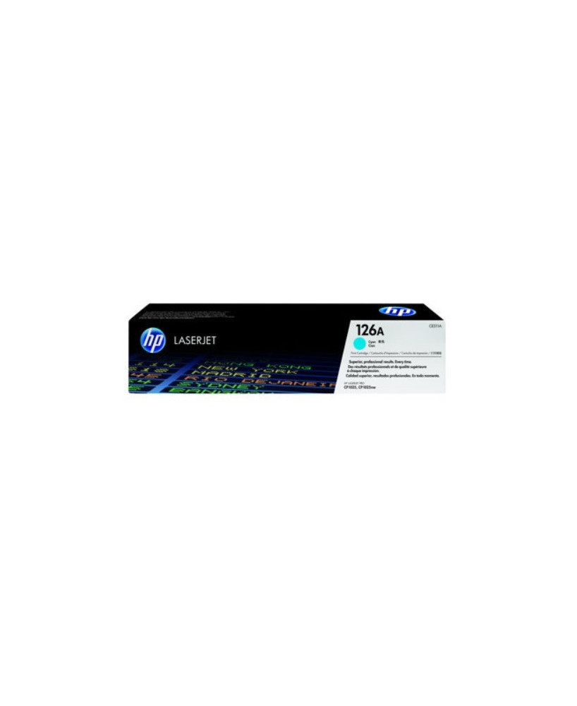 Buy HP 126A Cyan Original LaserJet Toner Cartridge CE311A for Color LaserJet Pro CP1025, LaserJet Pro MFP M175a