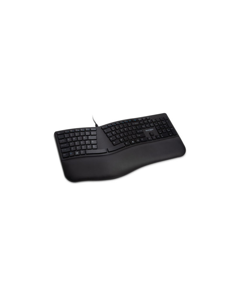 Kensington Pro Fit Ergo USB-A Wired Keyboard in Black K75400US