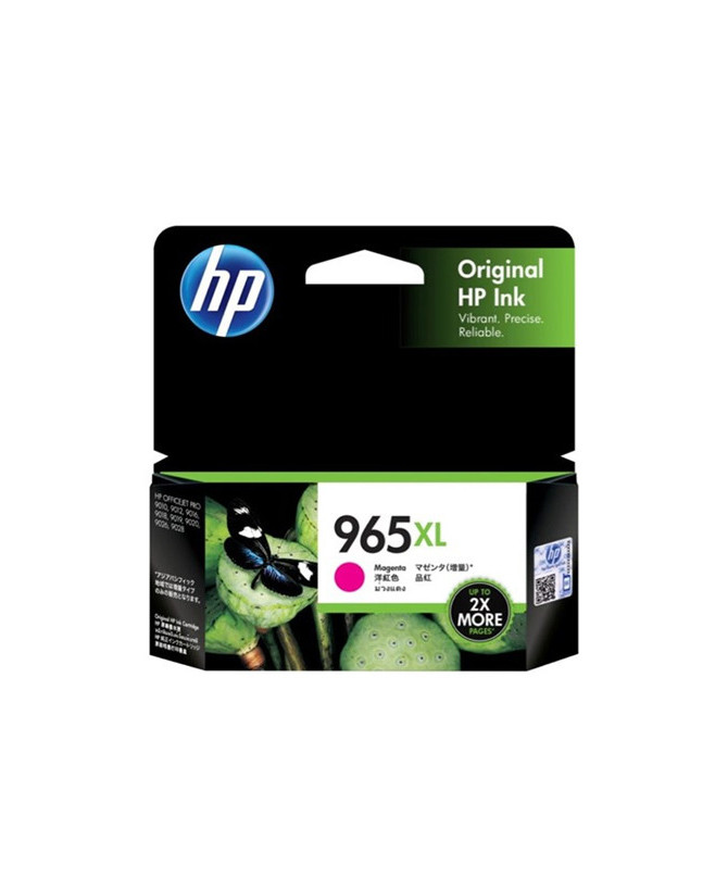 Buy HP 965XL Magenta Ink Cartridge High Yield with 1.6 Pages 3JA82AA for Officejet Pro 9010, 9012, 9013, 9014, 9015, 9015e, 9016, 9018, 9019/Premier, 9020, 9022, 9023, 9025, 9025e, 9028 Printers.