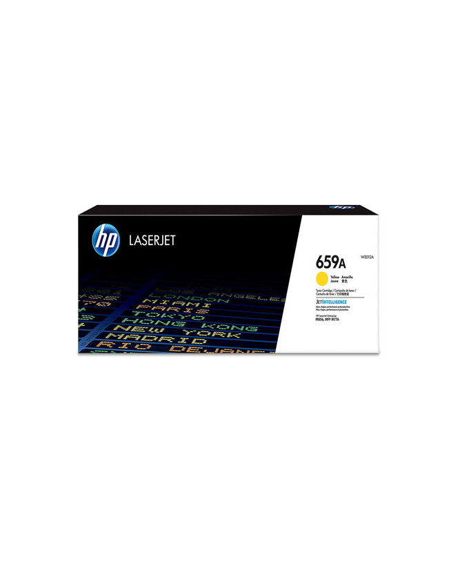 Buy HP 659A Yellow Laserjet Toner Cartridge W2012A  For HP Color LaserJet Enterprise M856 , M776 Printers