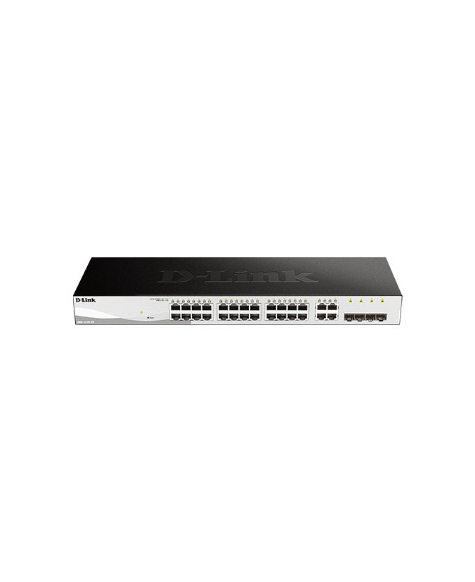 D-Link WebSmart 24-Ports 1U Gigabit Manageable Ethernet Switch DGS-1210-28