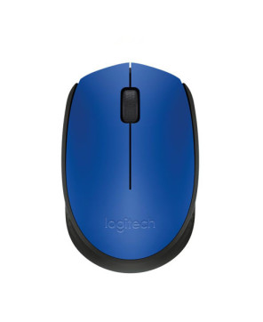 Logitech M171 1000 dpi Wireless Mouse in Blue, Black 910-004656