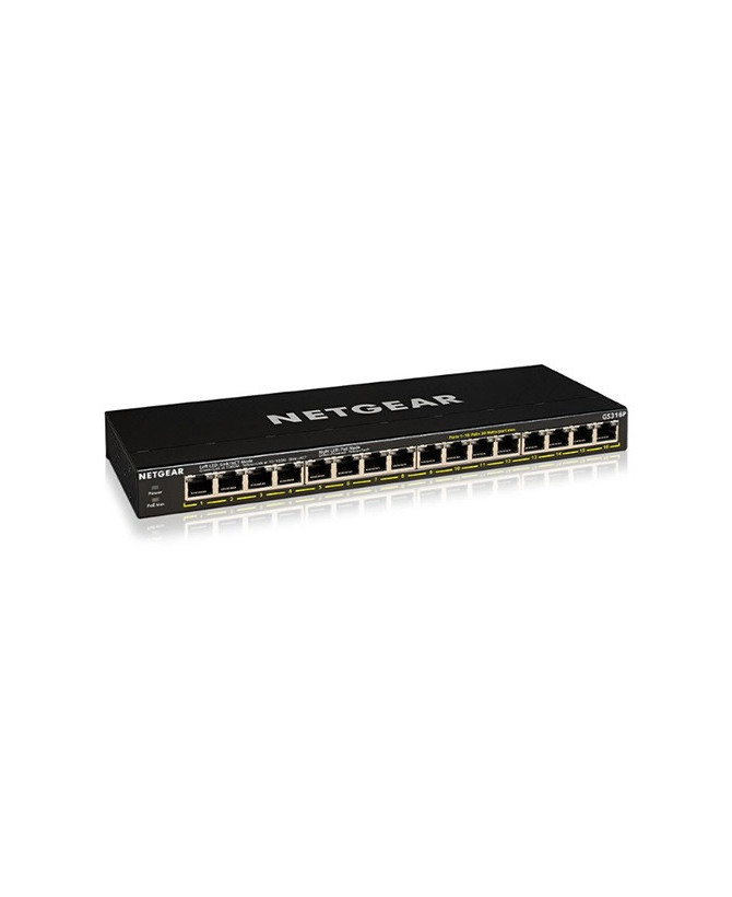 Buy Netgear SOHO GS316P 16-Port Gigabit PoE+ 115W Unmanaged Switch GS316P-100AJS