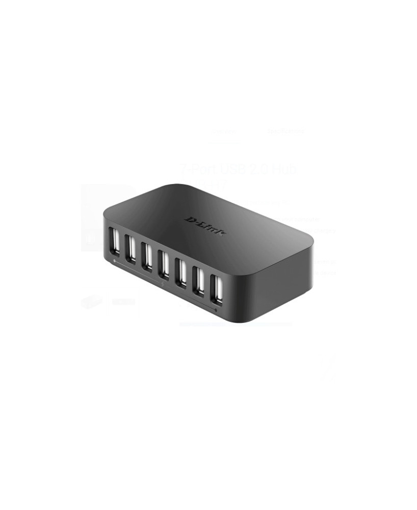 Buy D-Link 7 Port Usb 2.0 Hub DUB-H7 with Fast Charge