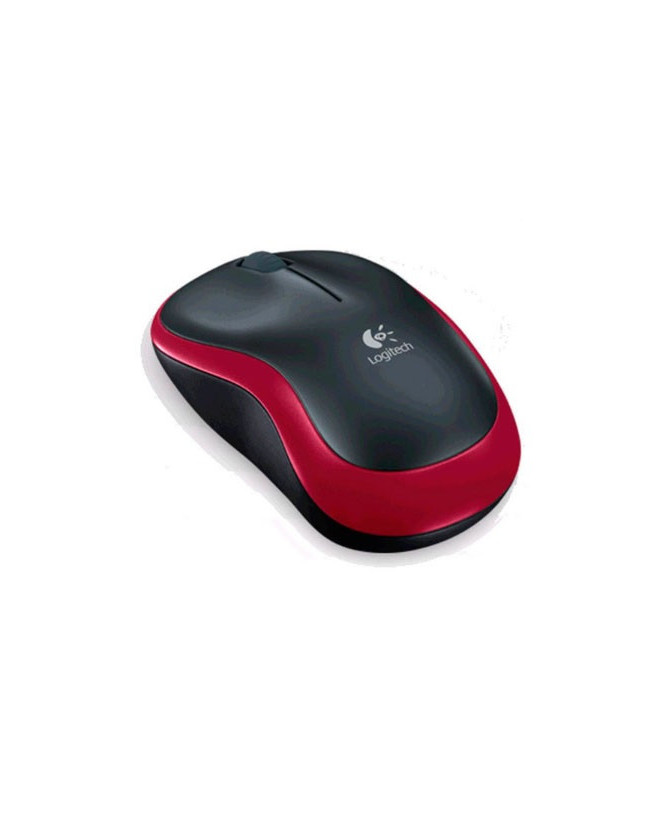 Buy Logitech M185 Compact Wireless Mouse in Red with 2.4 GHz USB Wireless Receiver 910-002503