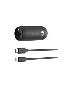 Buy Belkin 20w Usb-c to Lightning Cable 1 Port Car Charger in Black CCA003BT04BK