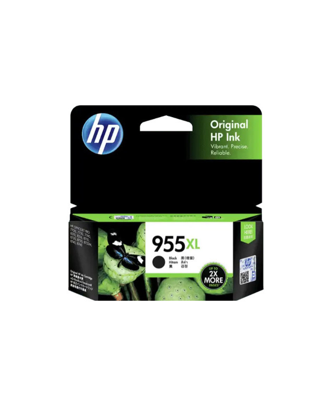 Buy HP 955XL High Yield Black Ink Cartridge L0S72AA for Officejet 8702, 7730 Wide Format