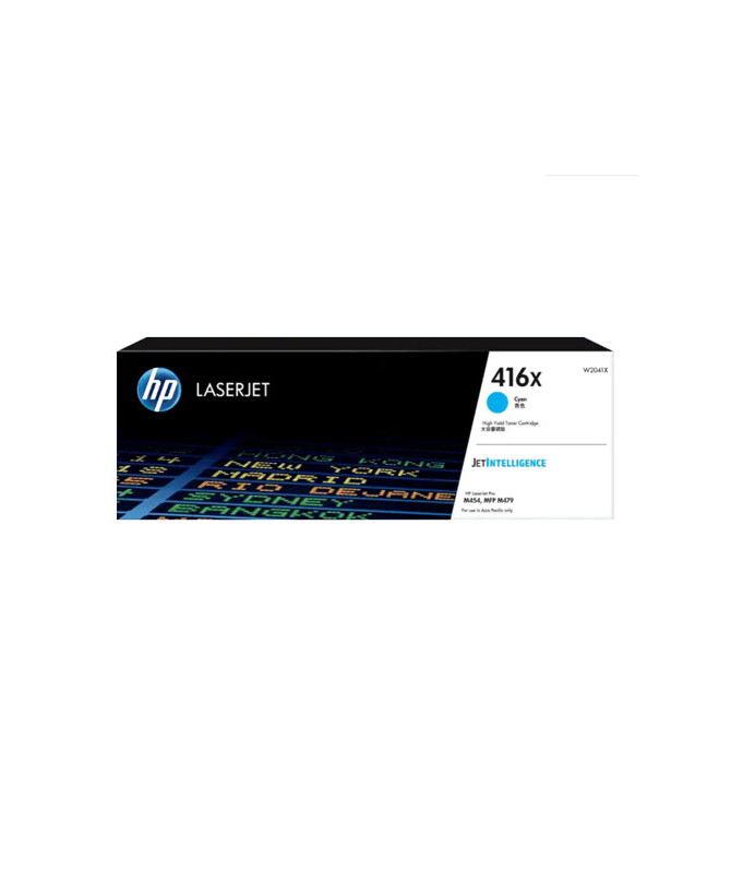 Buy HP 416X High Yield Cyan Original LaserJet Toner Cartridge W2041X for HP Color LaserJet Pro M454 Series, HP Color LaserJet Pro MFP M479 Series