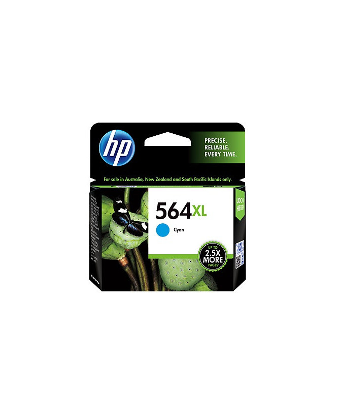 Buy HP 564XL High Yield Cyan Original Ink Cartridge CB323WA