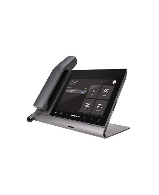 Crestron Flex 8" Audio Desk Phone with Handset UC-P8-T-HS-I for Microsoft Teams Software - International