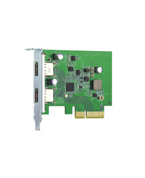 Buy Qnap Dual Port USB 3.2 Gen 2 Expansion Card for QTS 4.3.6 and Above QXP-10G2U3A