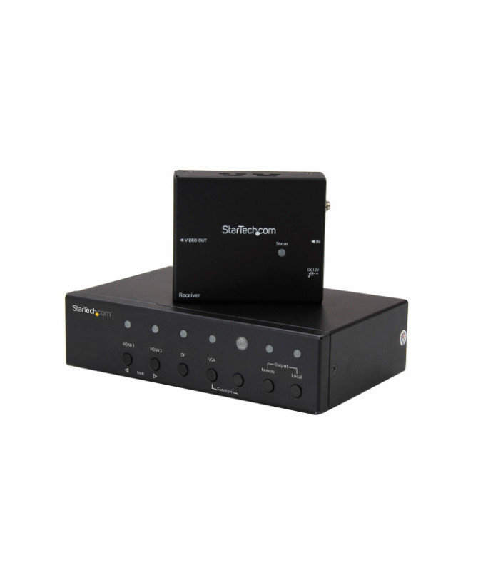 Buy StarTech Multi-Input HDBaseT Extender with Built-In Switch DisplayPort VGA and HDMI STDHVHDBT