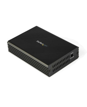 Buy StarTech 10GbE Fiber Ethernet Media Converter MCM10GSFP for 1/2.5/5/10Gbps Network