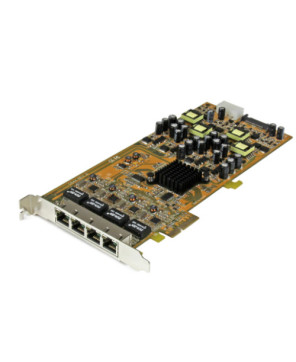 Buy StarTech 4 Port Gigabit Power Over Ethernet PCIe Network Card ST4000PEXPSE