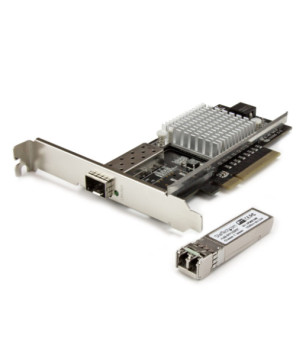 Buy StarTech 1-Port 10G SFP+ Fiber Optic Network Card PCIe Intel Chip PEX10000SRI