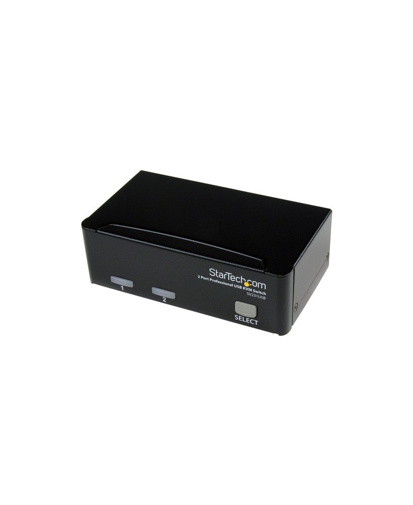 Buy StarTech 2 Port VGA USB 1920x1440 KVM Switch SV231USB