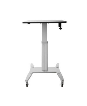 Buy Startech Mobile Standing Desk Portable Sit Stand Ergonomic Height Adjustable Cart on Wheels STSCART