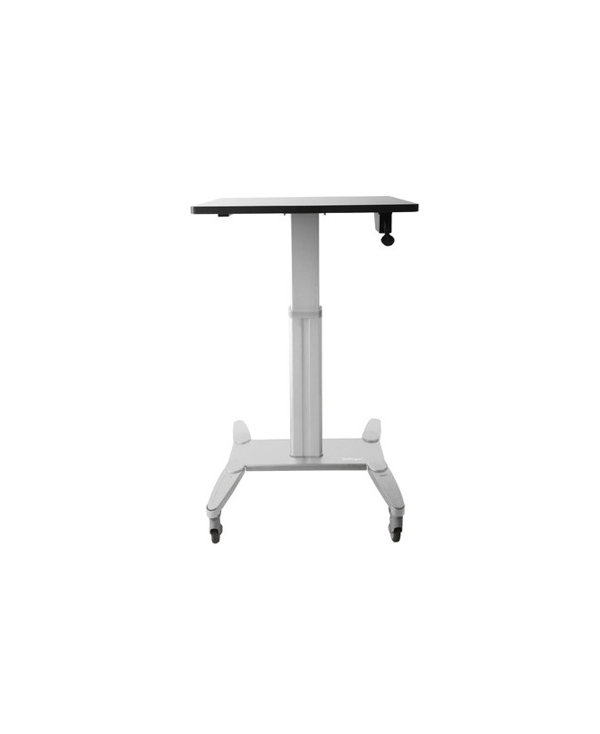 Buy Startech Mobile Standing Desk Portable Sit Stand Ergonomic Height Adjustable Cart on Wheels STSCART