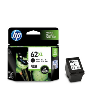 Buy HP 62XL High Yield Black Original Ink Cartridge C2P05AA