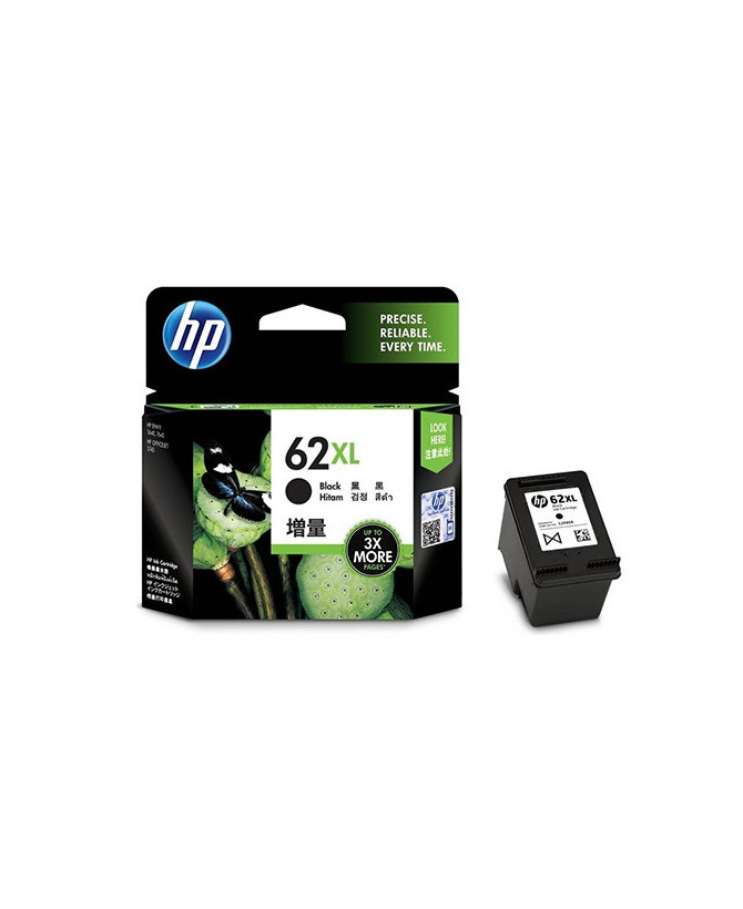 Buy HP 62XL High Yield Black Original Ink Cartridge C2P05AA