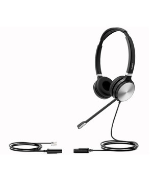 Yealink YHS36 Binaural Wideband Noise Cancelling Headset with QD Connection YHS36-D