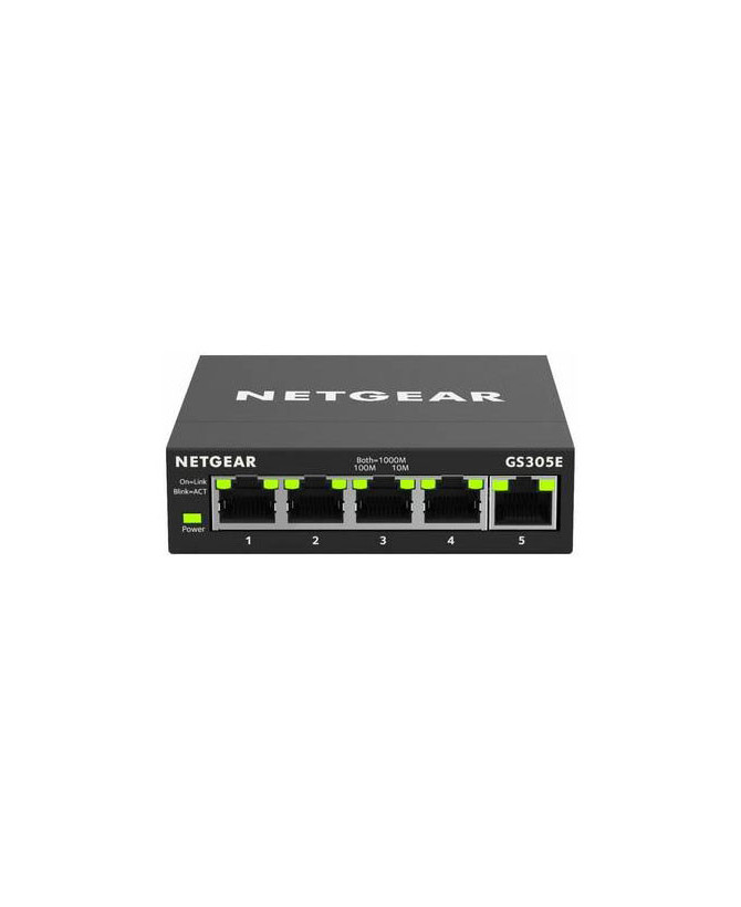 Buy Netgear SOHO 5-Port Gigabit Ethernet Smart Managed Plus Switch GS305E-100AUS